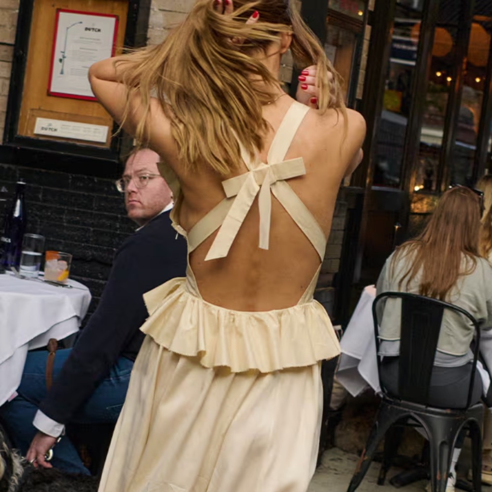 DÔEN Heirloom - Elouise Pearl Silk Dress - Summer / Shower / Holiday / Sundress